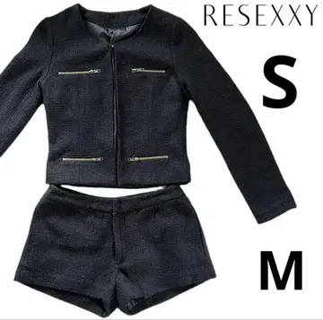 새상품급! RESEXXY 리젝시 블랙 셋업 S/M