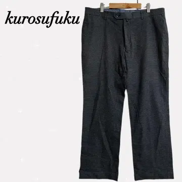 kurosufuk [ 86 ] 슬랙스 팬츠 빅 사이즈 오피스 수트 팬츠