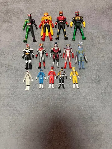 슈퍼전대 히어로 피규어 세트 15체