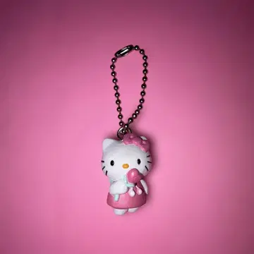 [ 레트로 ] SANRIO 헬로키티 엔젤 키티 볼체인