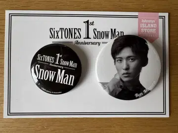 Snowman 메구로 렌 캔뱃지
