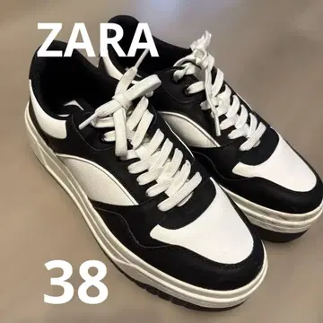 ZARA 스니커즈 통굽 38