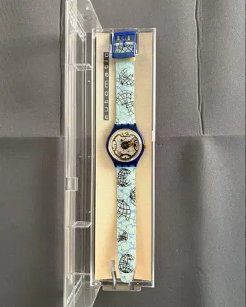 미사용 Swatch 자동 와인딩 마파몬도 93년
