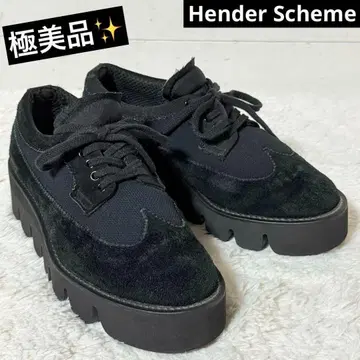 컨디션 최상 핸더 스킴 스니커즈 윙팁 카마보코 밑창 통굽 2