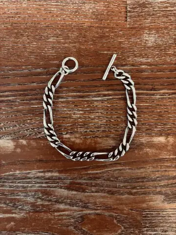 Antique Silver Chain Bracelet PRY