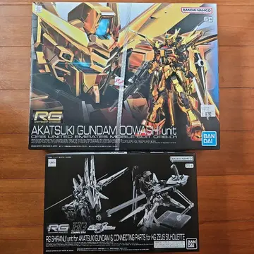 RG AKATSUKI GUNDAM DOWASH 유닛 & SHIPAN