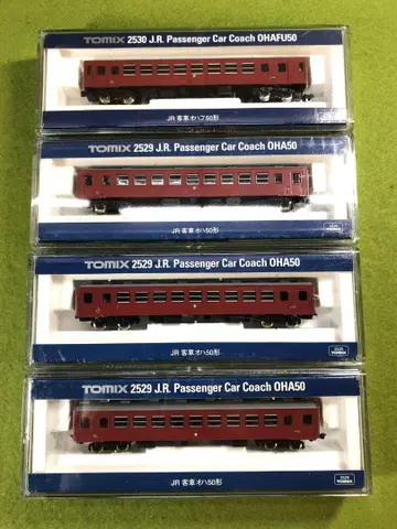 TOMIX N 게이지 여객차 4량 세트 (2529 / 2530)