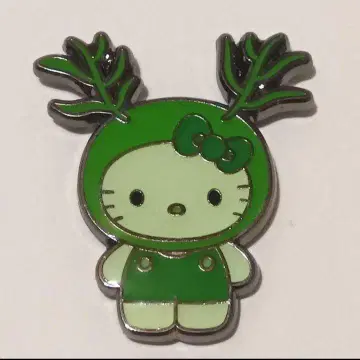 오사카 간사이 만박 일본관 한정판 해조 키티 핀 배지 [톳] 5
