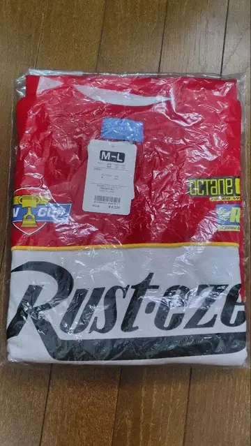 카즈 Rust-eze 티셔츠 M-L 사이즈 빨간색 미개봉 새상품