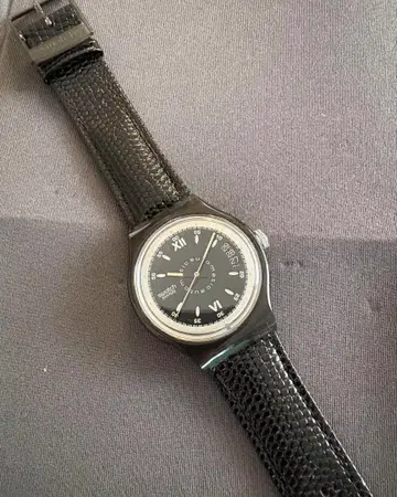 미사용 스와치 Swatch ROPPONGI 품번 SAM400 가동품