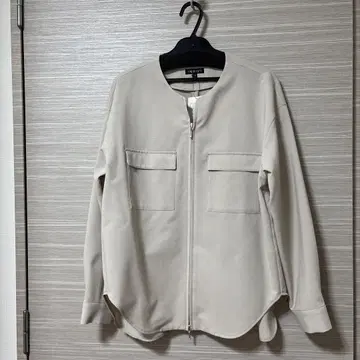 택 포함 IND IV I 더블 포켓 셔츠 블루종 블라우스