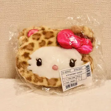 미개봉 새상품 갸루곰 헬로키티 페이스형 2WAY 미니백 레오파드