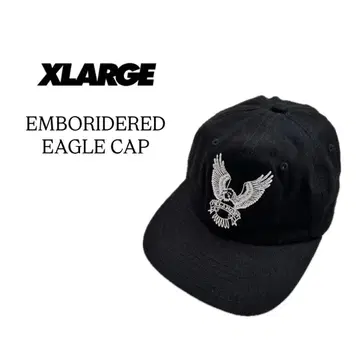 새상품급 XLARGE EMBORIDERED 이글 CAP 블랙