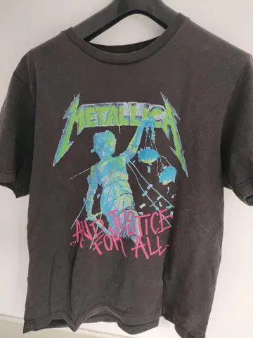 METALLICA 그래픽 T셔츠 메탈리카