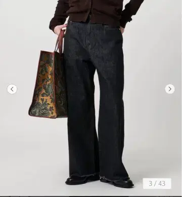 컷오프 데님 팬츠 유나이티드 애로우즈