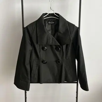 짐크로우 Jim Crow 더블 숏코트 M 블랙