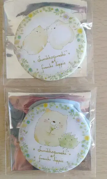 [ 레어 ] 프랑슈리페 스미코구라시 캔뱃지 고양이
