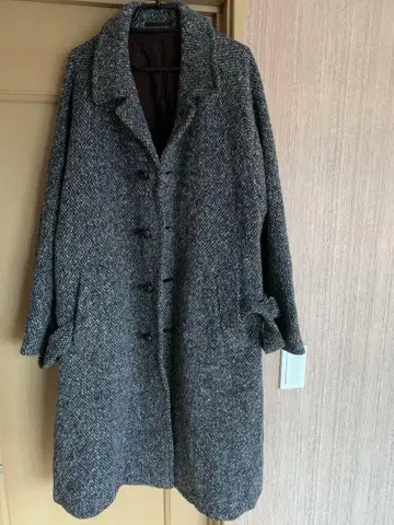 Moessmer 롱 코트 스탠 칼라 오버 사이즈 코트