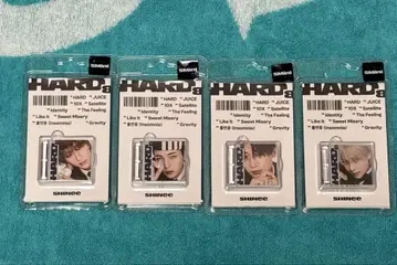 4종 세트 SHINee HARD 8 SMini Ver. 키링