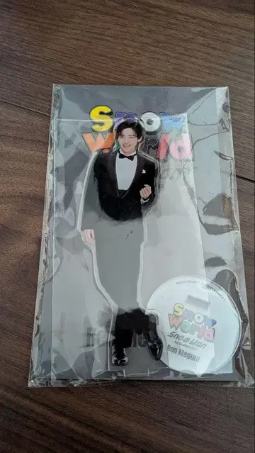 SnowMan 아크릴 스탠드 메구로 렌 SnowWorld