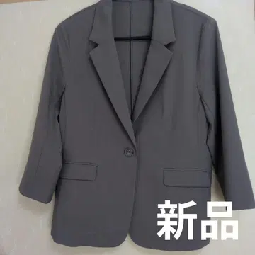 새상품 GLACIER 워셔블 스트레치 7부 기장 자켓 L