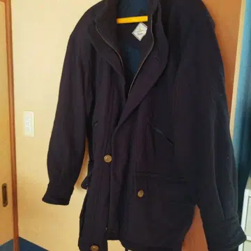 STEINBOCK 다크 네이비 모즈 코트
