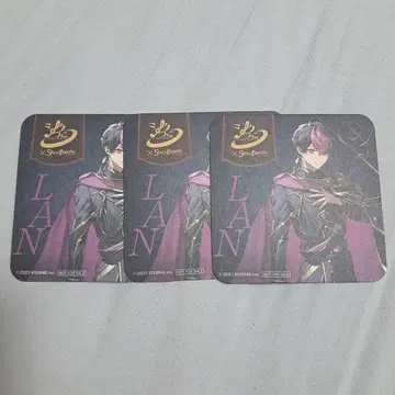 시쿠포니 스이파라 콜라보 코스터 LAN 등신 3장