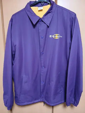 Champion 보라색 자켓