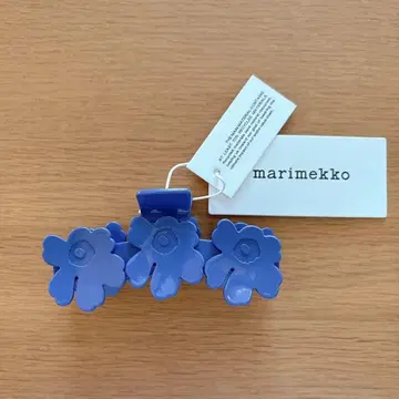 새상품 마리메꼬 Mini Unikko 헤어 클립 라일락