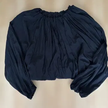 JEANASIS 2Way 벌룬 블라우스 블랙 컨디션 최상