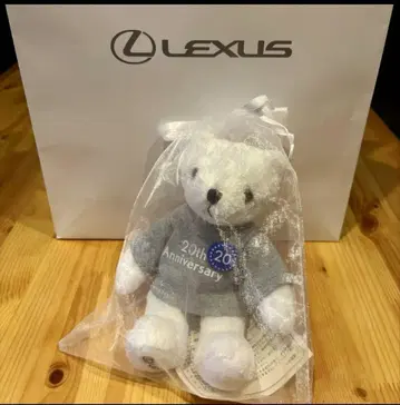 새상품 LEXUS 20th Anniversary 테디 레스베어
