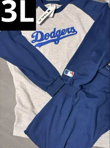 새상품 3L MLB 공식 다저스 오타니 맨투맨 홈웨어 셋업