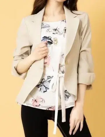 salire (사리아) 드라이 개버 테일러 자켓 그레이 M 새상품