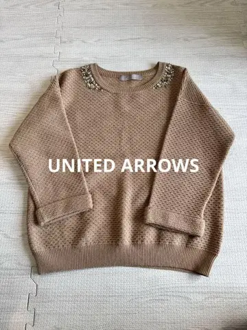 UNITED ARROWS 니트 비쥬 풀오버