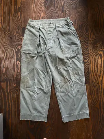 A.PRESSE Vintage USAF Hemmed Bottoms 3