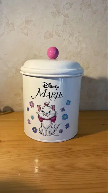 Disney 디즈니 아리스토캣 마리 법랑 캐니스터 캔