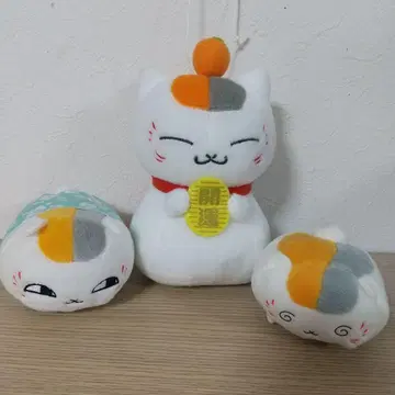 나츠메 우인장 냥코 선생님 봉제 인형 세트
