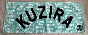 KUZIRA 타월 스카이블루 PIZZA OF DEATH