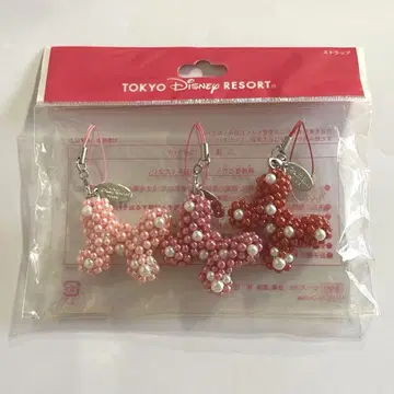 미니 스트랩 리본 도쿄 디즈니 리조트 비즈 Disney