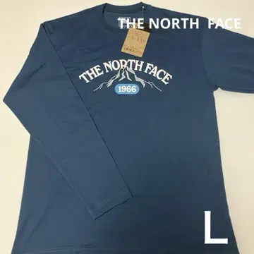 THE NORTH FACE 남성용 긴팔 티셔츠 L 네이비