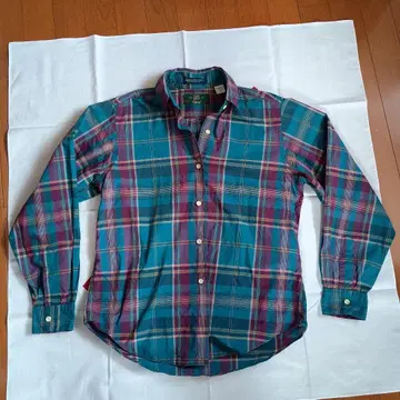 [ 데드스탁 ] ORVIS 피마 코튼 마드라스 체크 셔츠 미국제