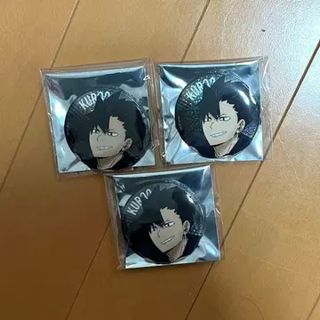 하이큐 트레이딩 반짝반짝 캔뱃지 리시브 쿠로오