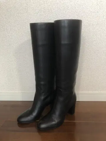 Sergio Rossi 블랙 롱 부츠 37