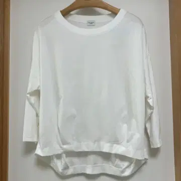 DOORS 코튼 백 턱 긴팔 풀오버