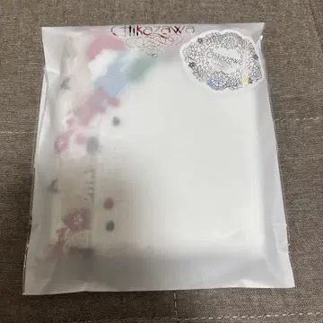 친자와 레이스 타월 손수건 도시코이 일본 화이트 미개봉 새상품