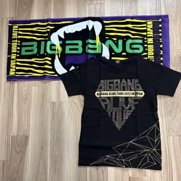 BIGBANG ALIVE TOUR 2012 티셔츠 & 타월 세트