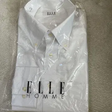ELLE HOMME 화이트 와이셔츠 40-80