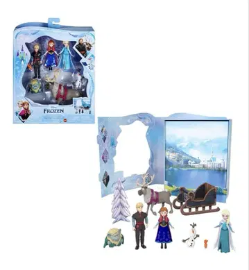 MATTEL Disney . 겨울왕국 얼음 궁전 set