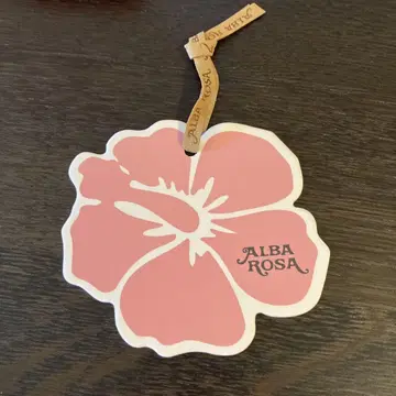 ALBA ROSA 하이비스커스 택 에어 프레쉬너