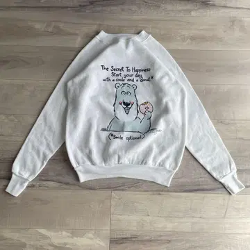 80s 그래픽 ART SWEAT 아트 퍼니 빈티지